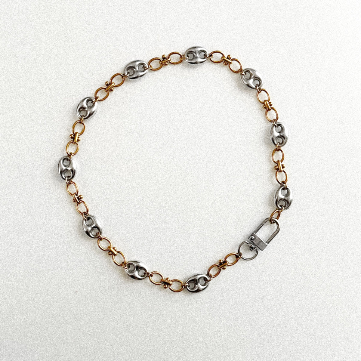 Collier - Grains de café en argent