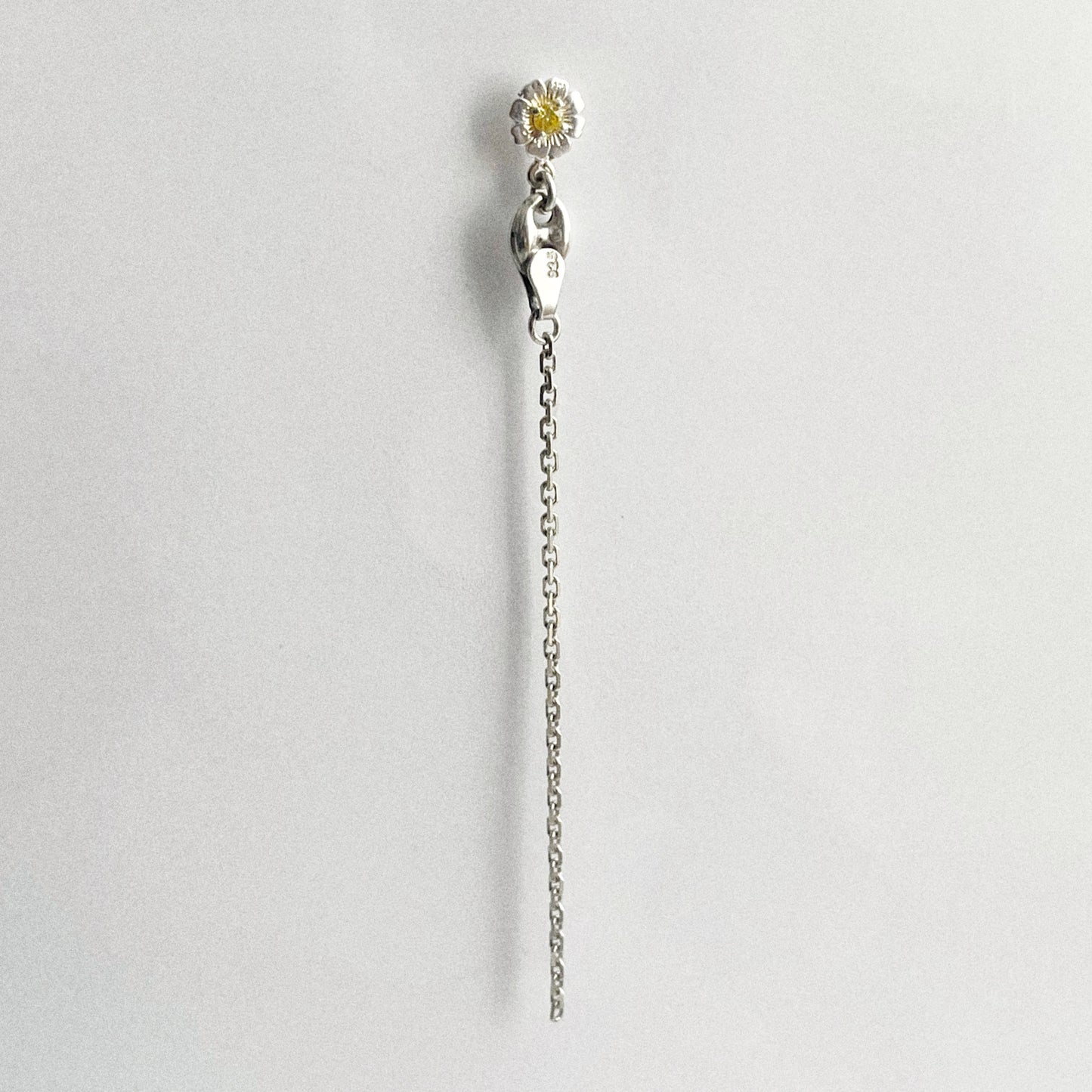 Boucle d'oreille - Zirconium & grain de café