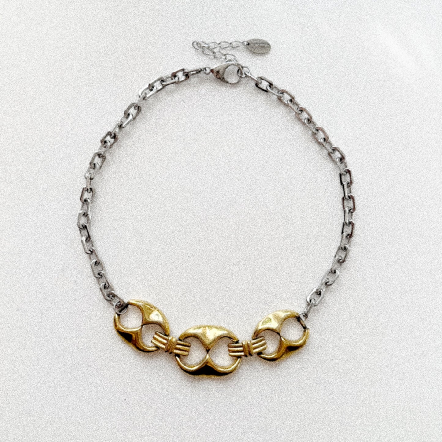 Collier - Maillons plaqué or