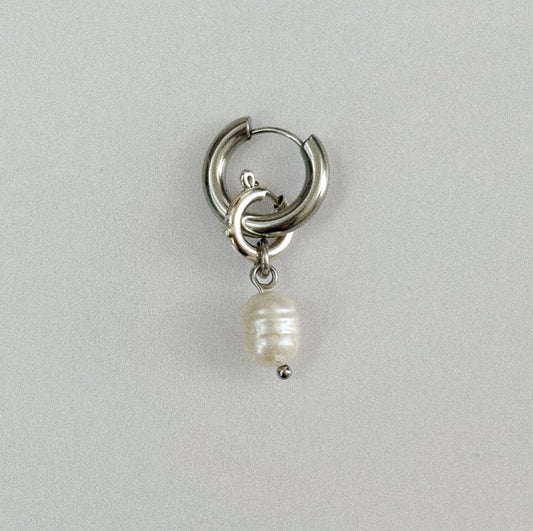 Boucle d'oreille Rachel - Argentée