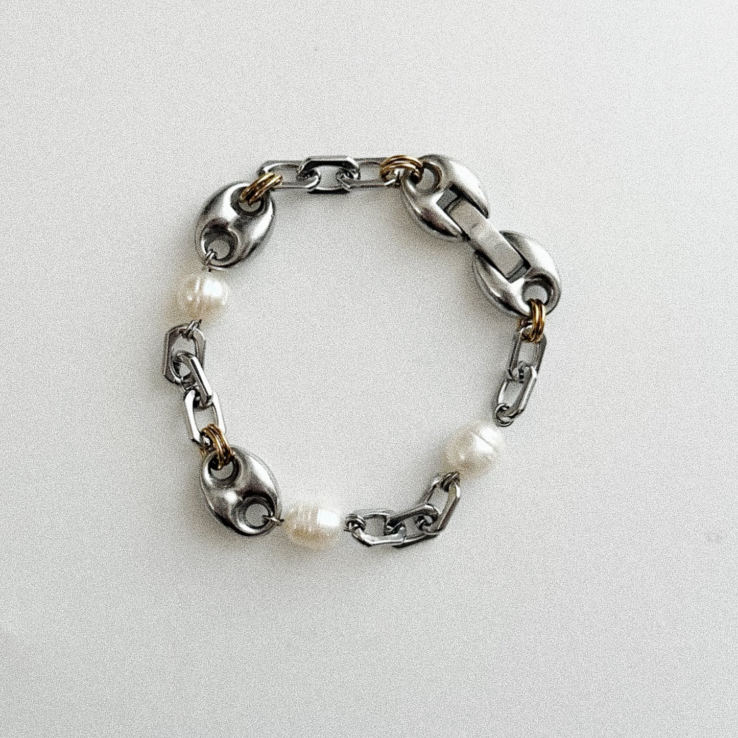 Bracelet - Inox & perles