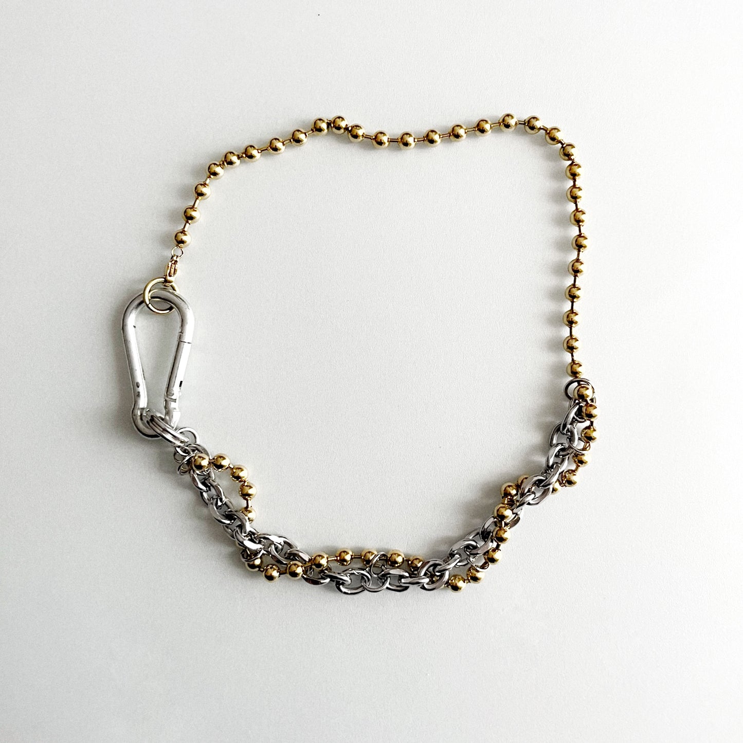 Collier - Billes dorées