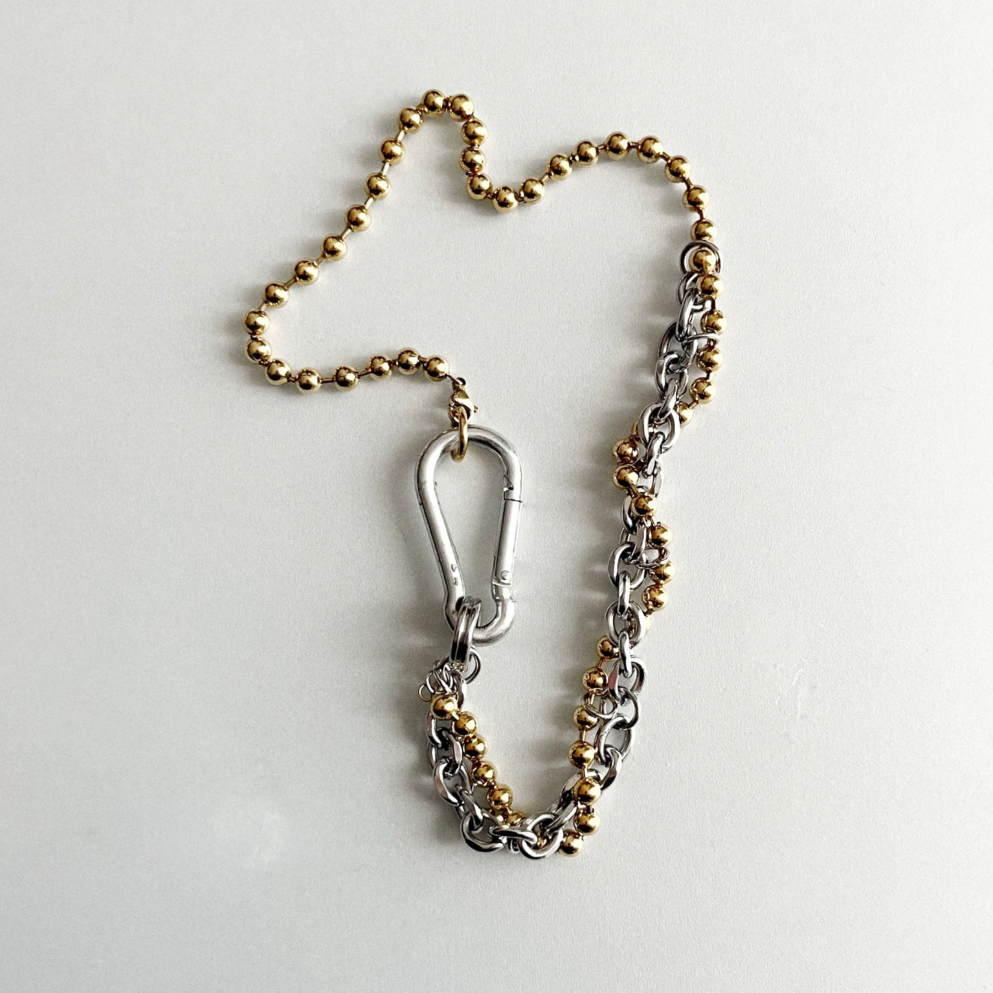 Collier - Billes dorées