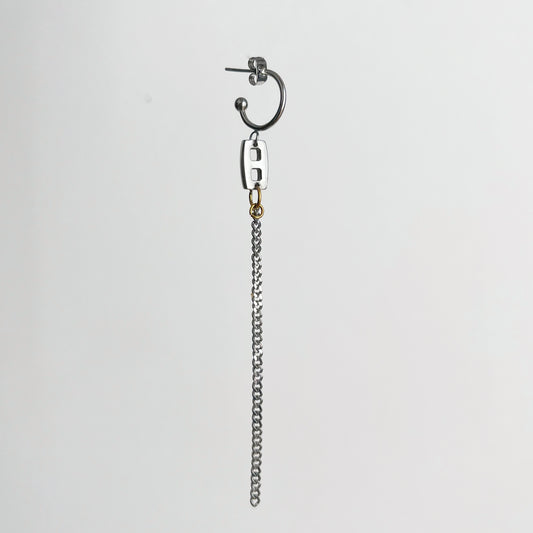 Boucle d'oreille - La "demi-lune"