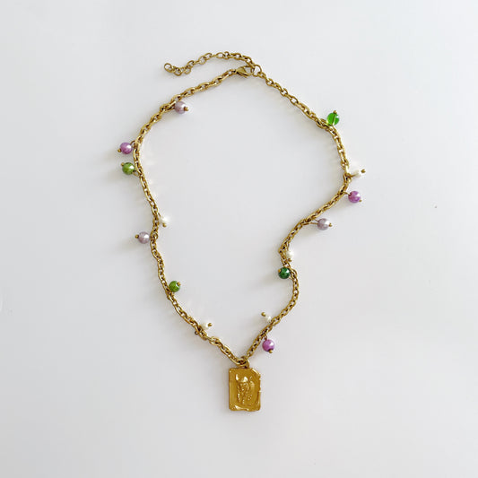 Collier - Médaille Taureau