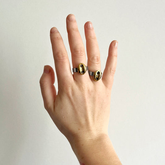 Bague Grain de café