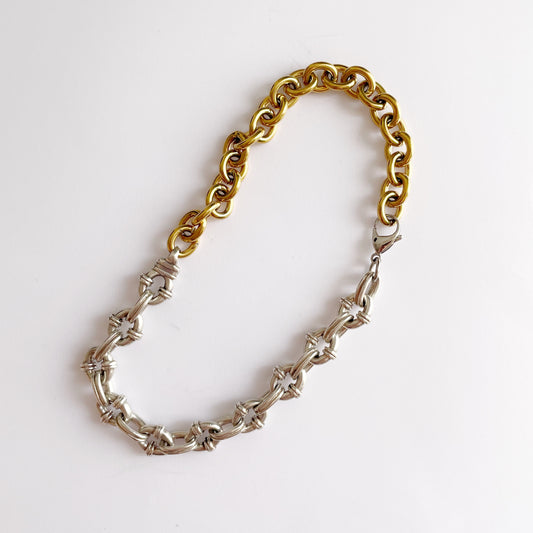 Collier mix de chaînes