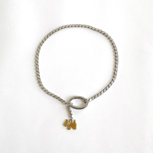 Collier pendentif doggo