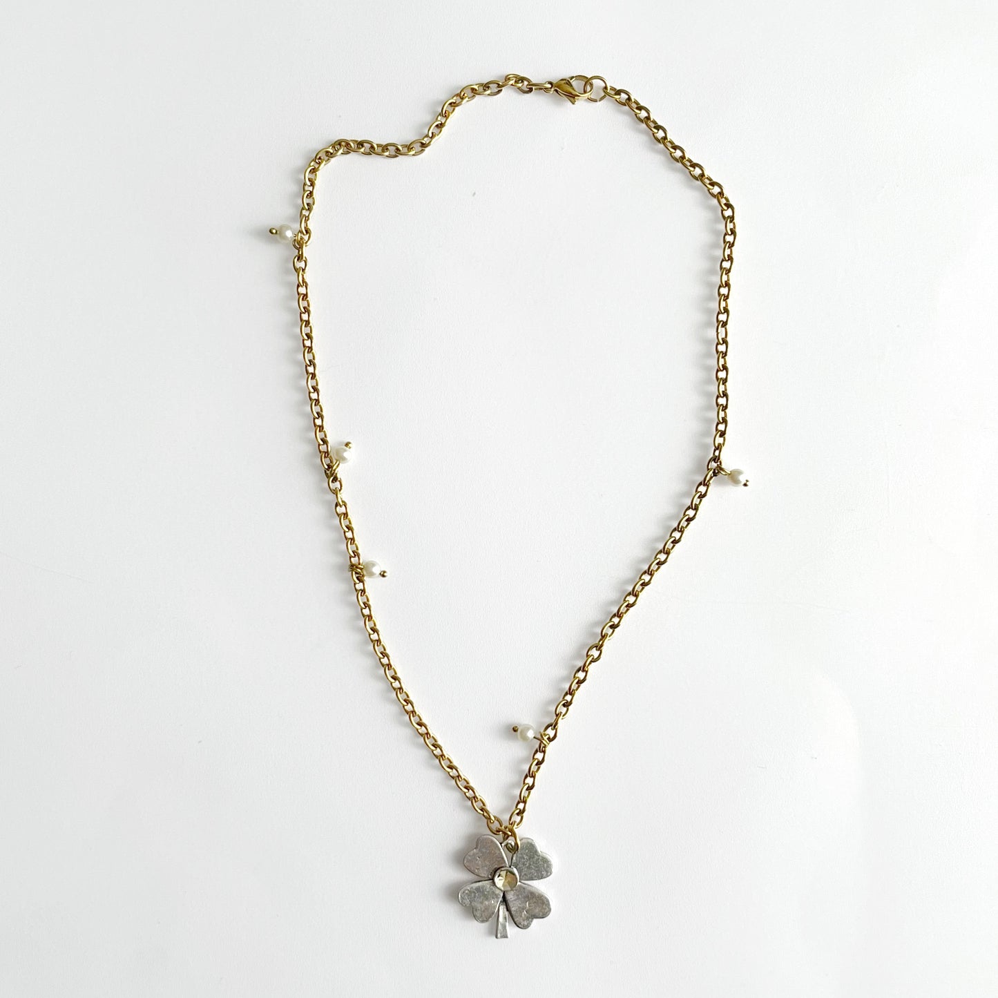 Collier - Pendentif trèfle