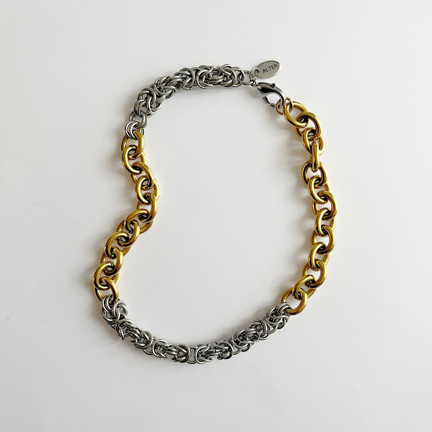 Collier - Mailles croisées