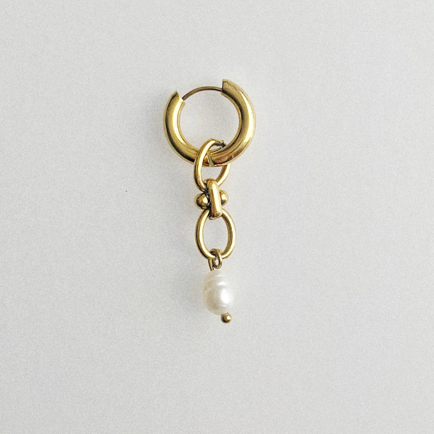 Boucle d'oreille - Perle d'eau douce