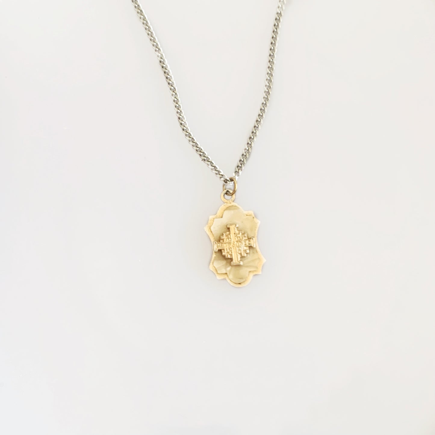 Collier croix jérusalem - P23.08