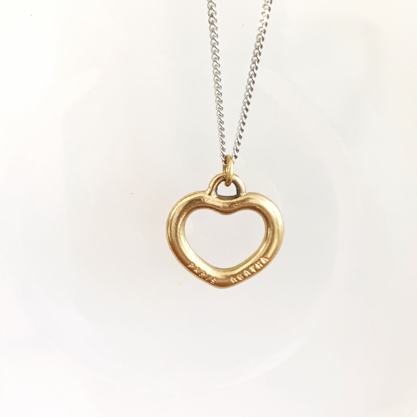 Collier coeur agatha - P23.18