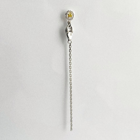 Boucle d'oreille - Zirconium & grain de café