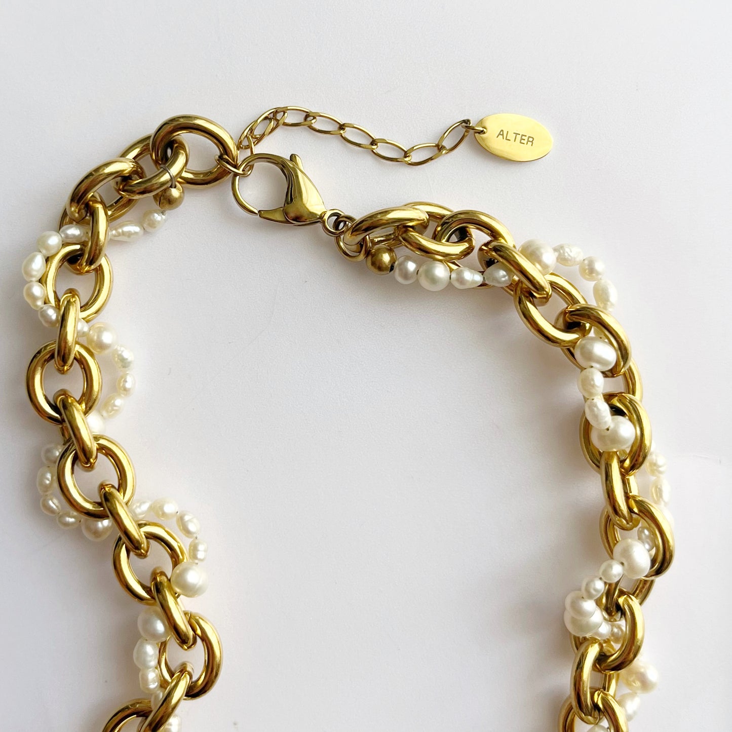 Le Collier Tressé / Doré