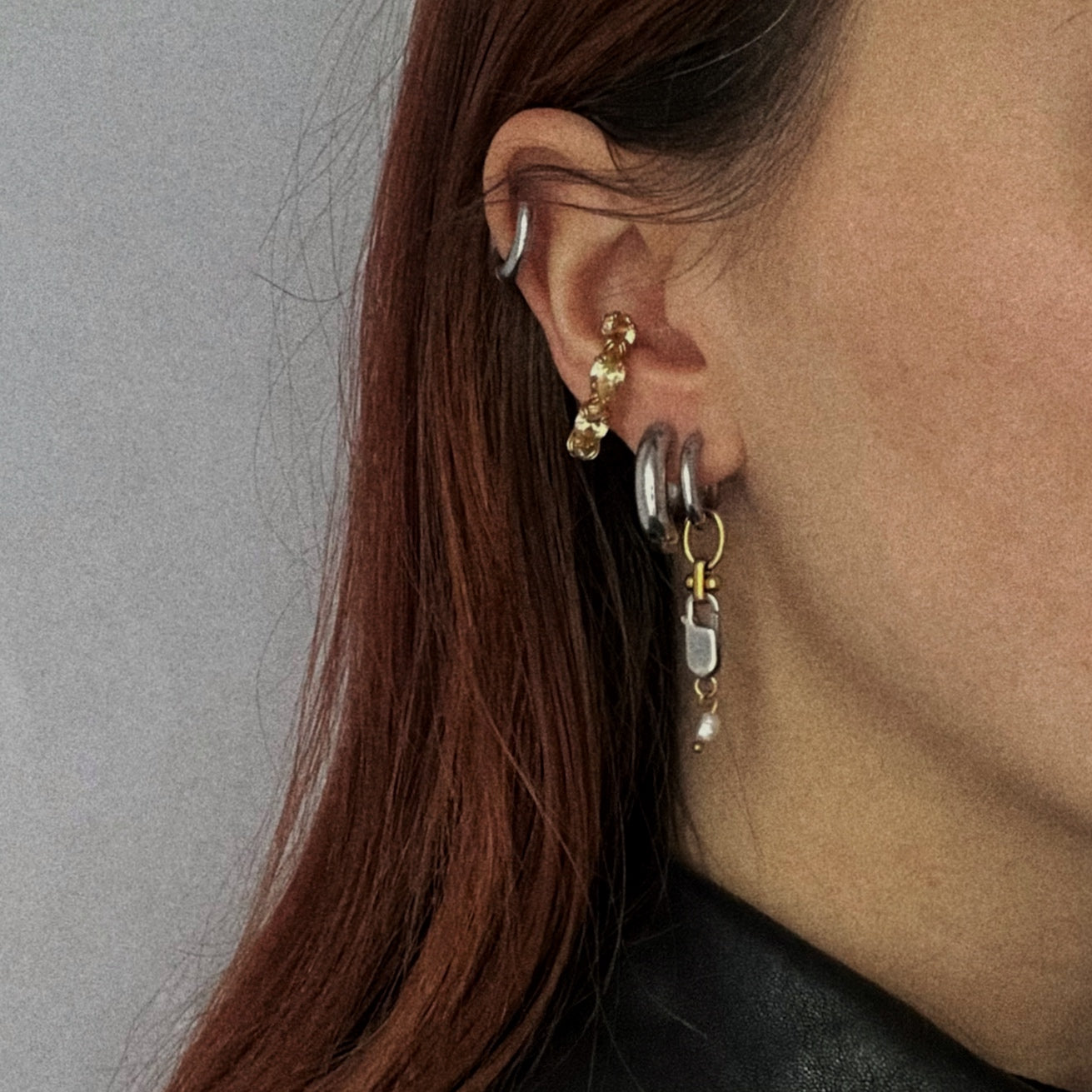 Boucle d'oreille Gisèle - Permanente