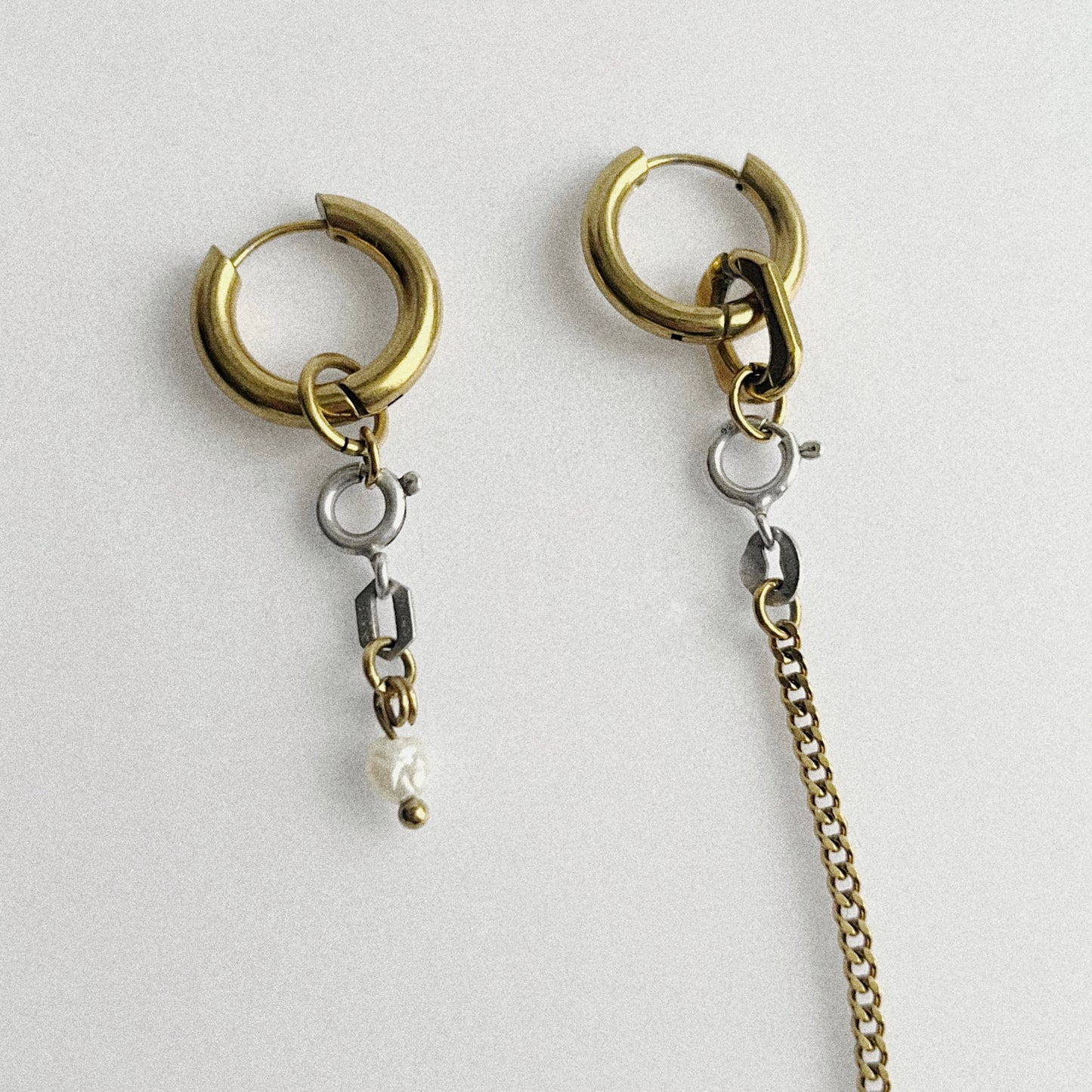 Paire de boucles - "Poésie"