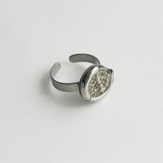 Bague - Chaîne bille