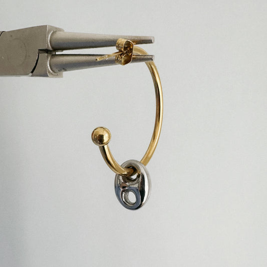 Boucle d'oreille Lexie - Dorée / Permanente