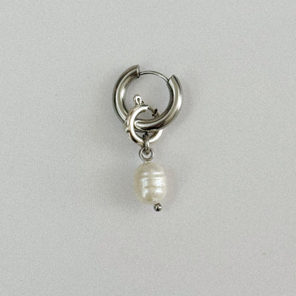 Boucle d'oreille Rachel - Argentée