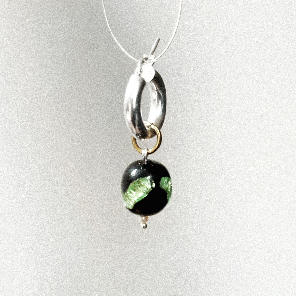 Boucle d'oreille - Perle de verre