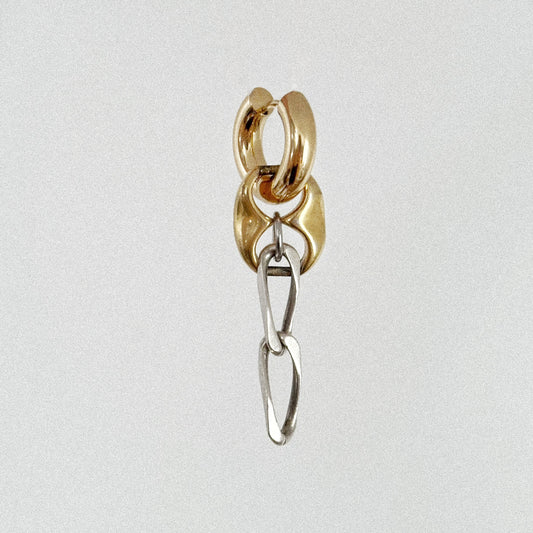 Boucle d'oreille Héloïse - Dorée