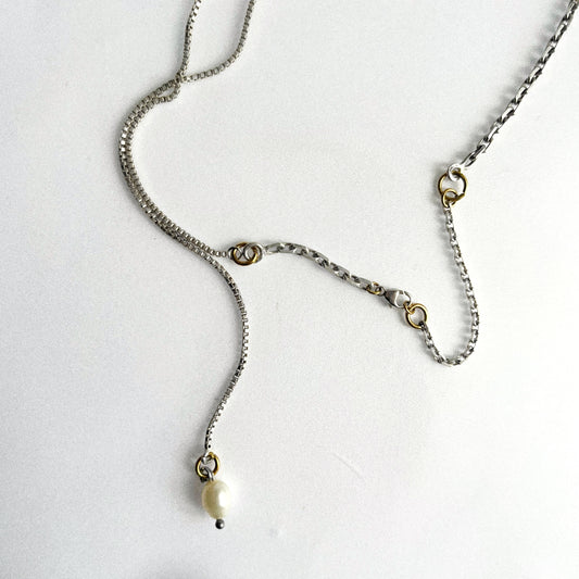 Collier - Asymétrie & Perle