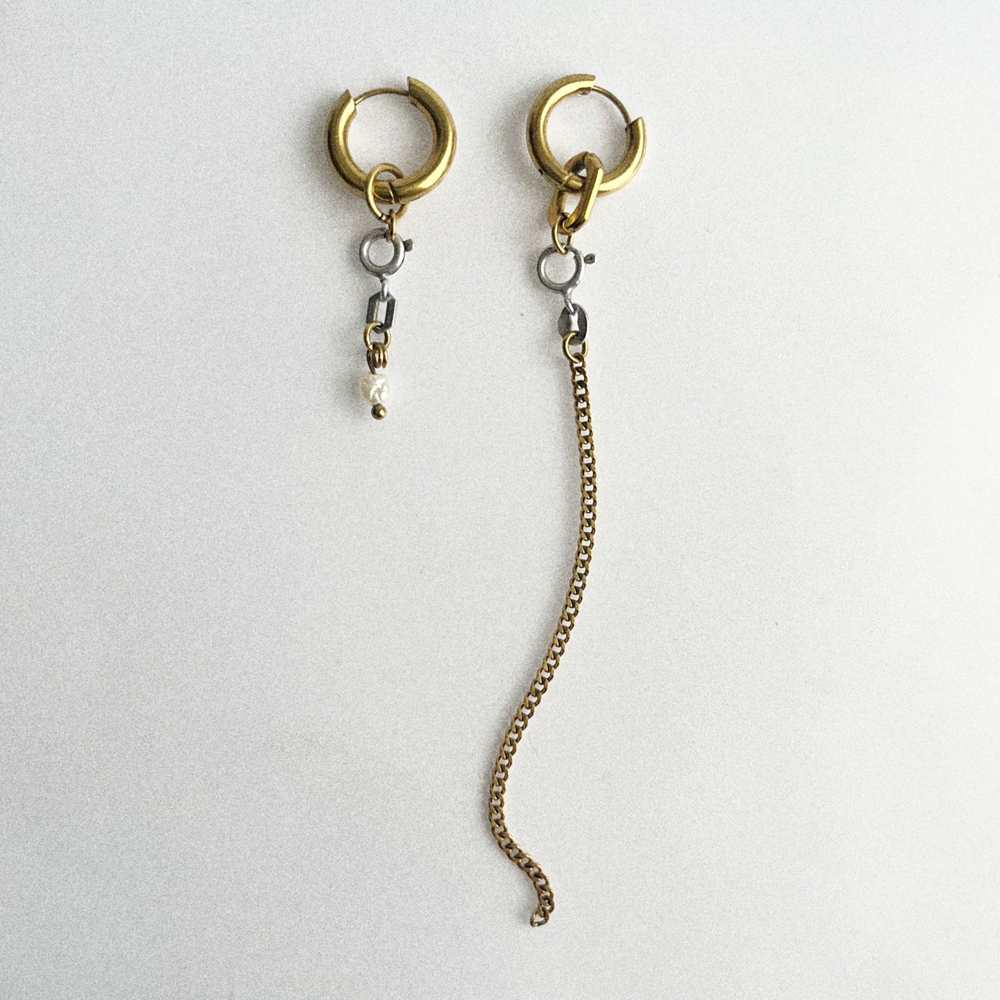 Paire de boucles - "Poésie"