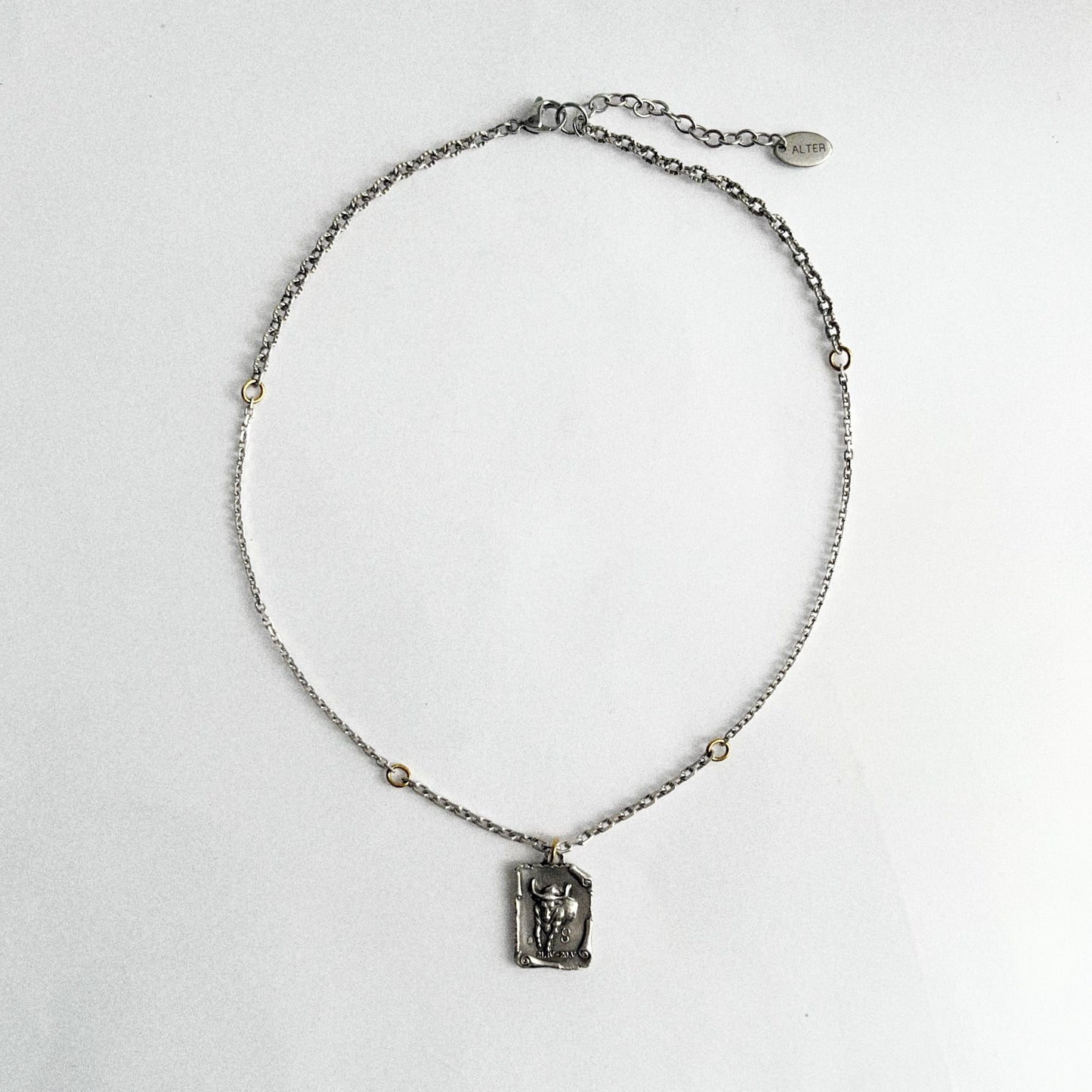 Collier - Médaille Taureau