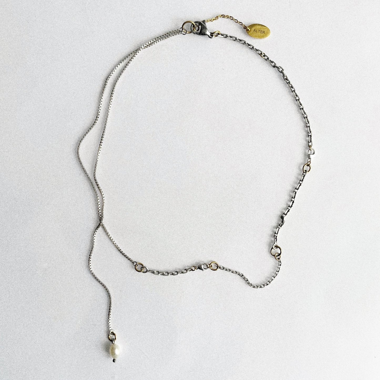 Collier - Asymétrie & Perle