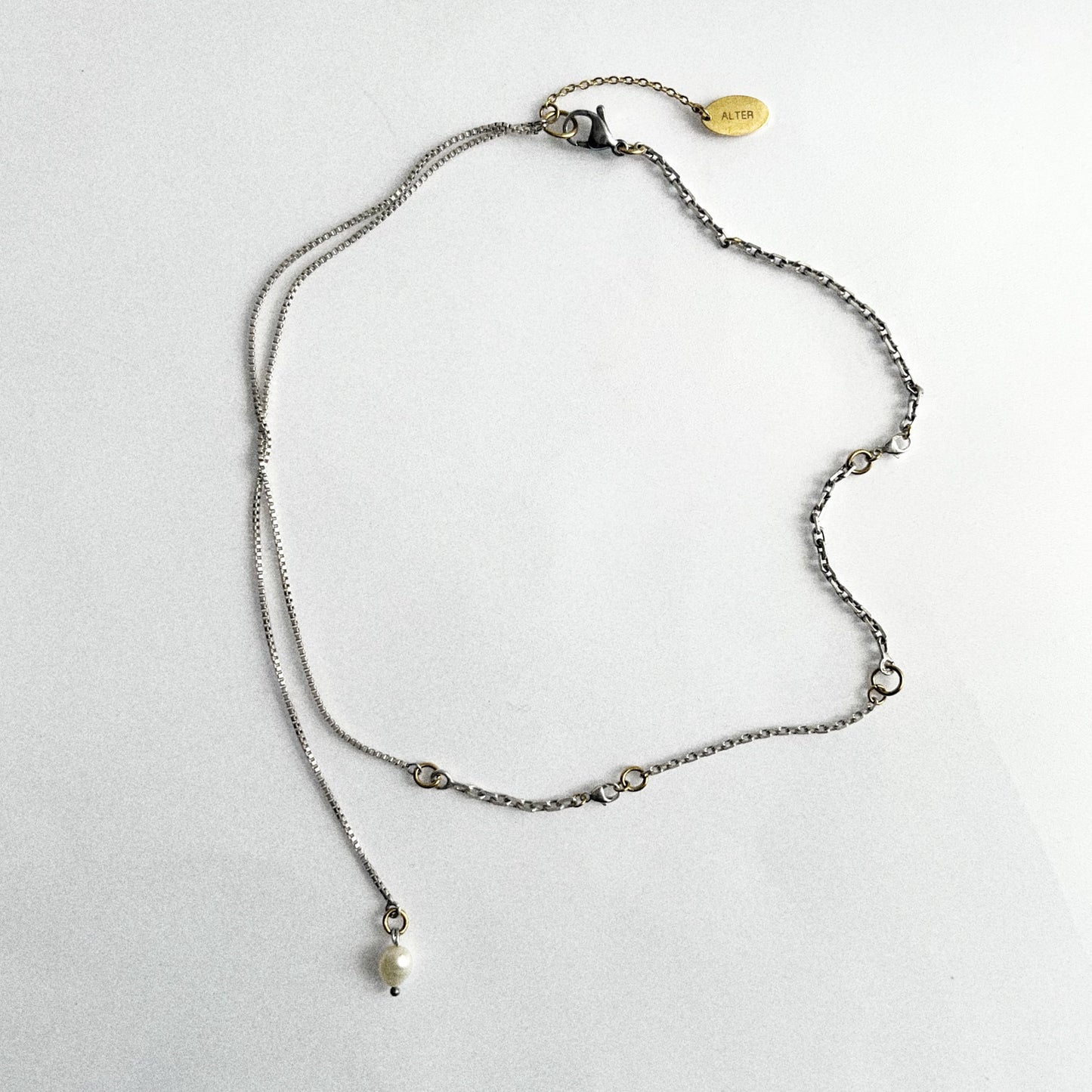 Collier - Asymétrie & Perle