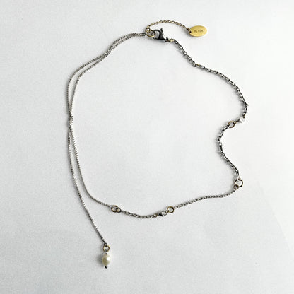 Collier - Asymétrie & Perle