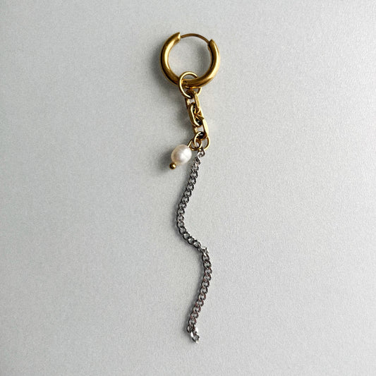 Boucle d'oreille - Perle d'eau douce