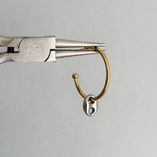 Boucle d'oreille Lexie - Dorée / Permanente