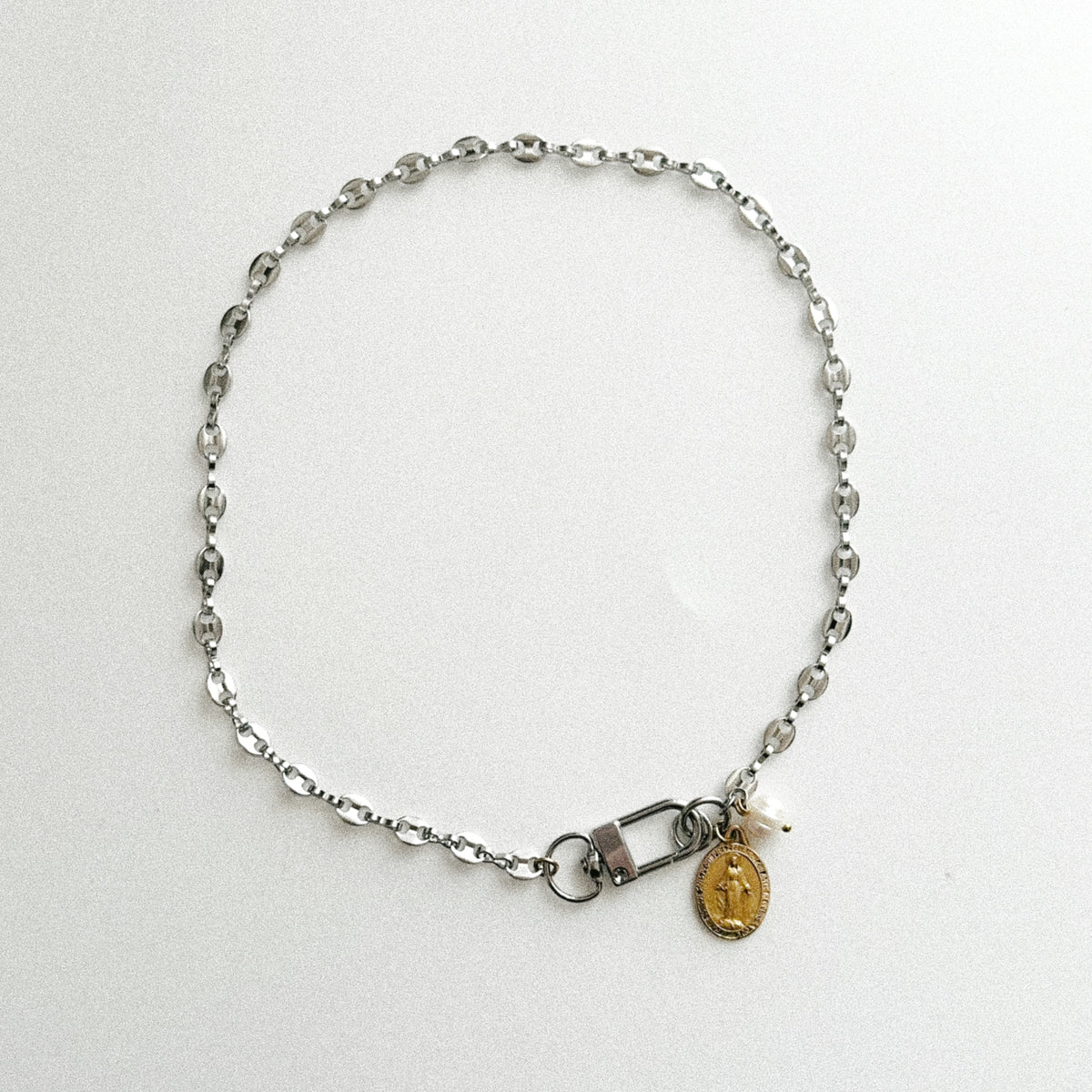 Collier - Mousqueton & Médaille