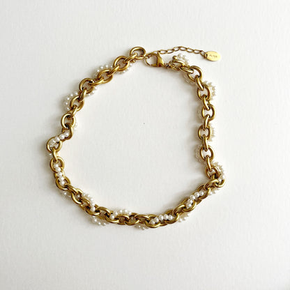 Le Collier Tressé / Doré - Permanent
