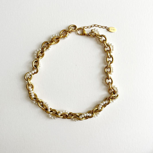 Le Collier Tressé / Doré - Permanent