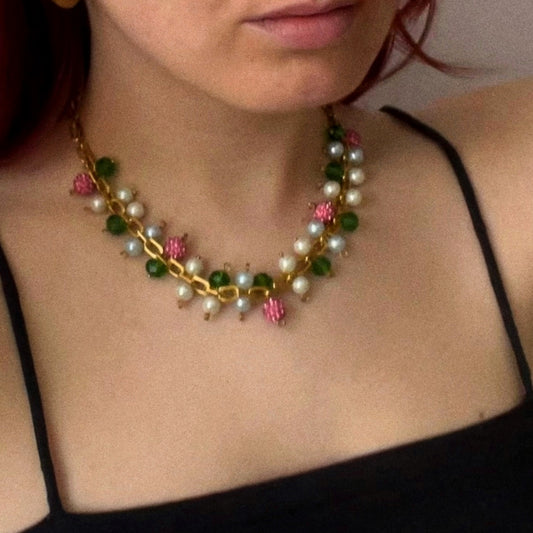 Collier Bourgeons 01