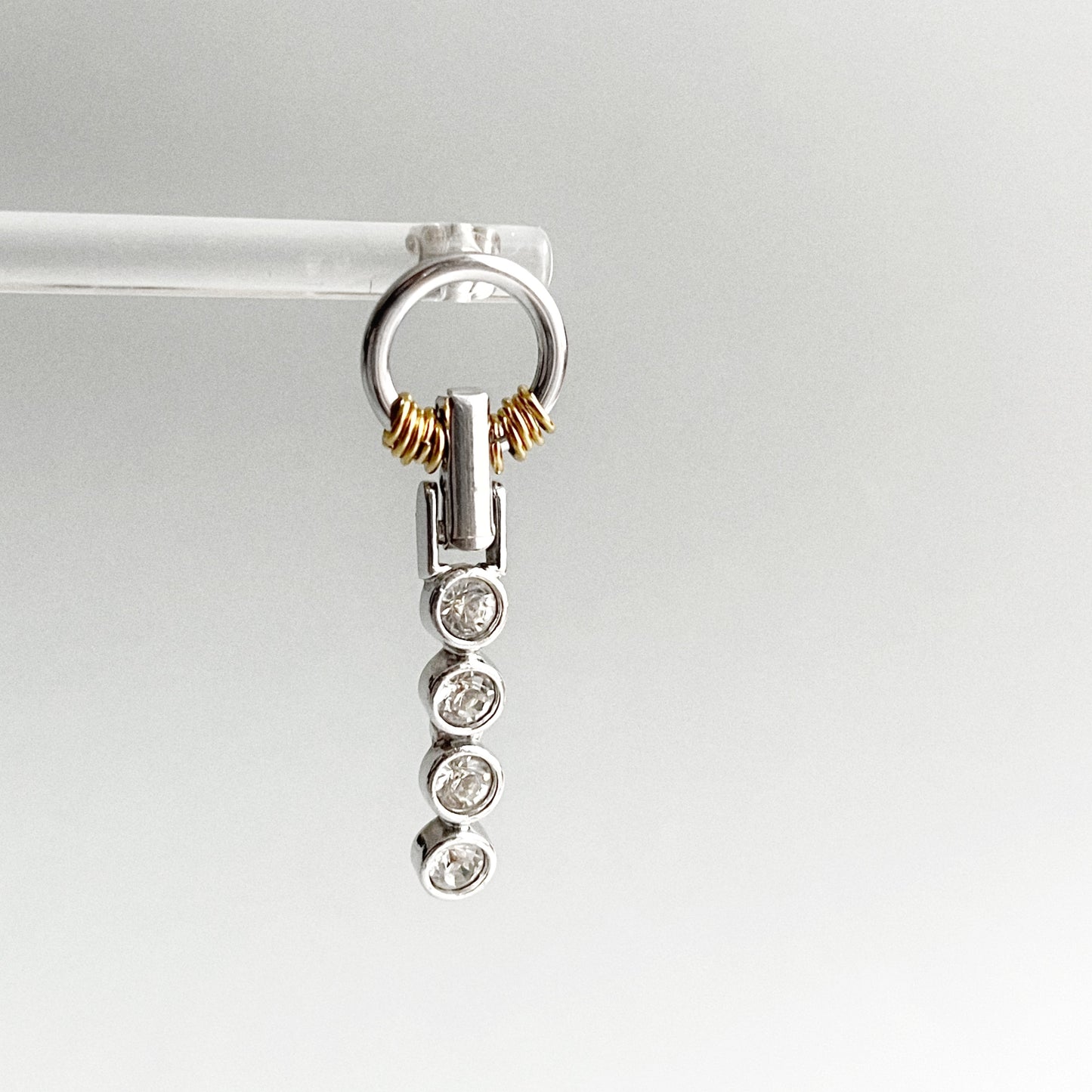 Boucle d'oreille - Strass Swarovski