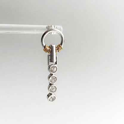Boucle d'oreille - Strass Swarovski
