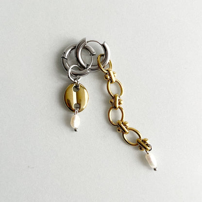 Paire de boucles - "La symbiose"