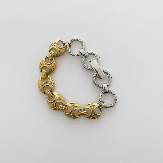 Bracelet rhodié