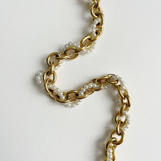 Le Collier Tressé / Doré - Permanent