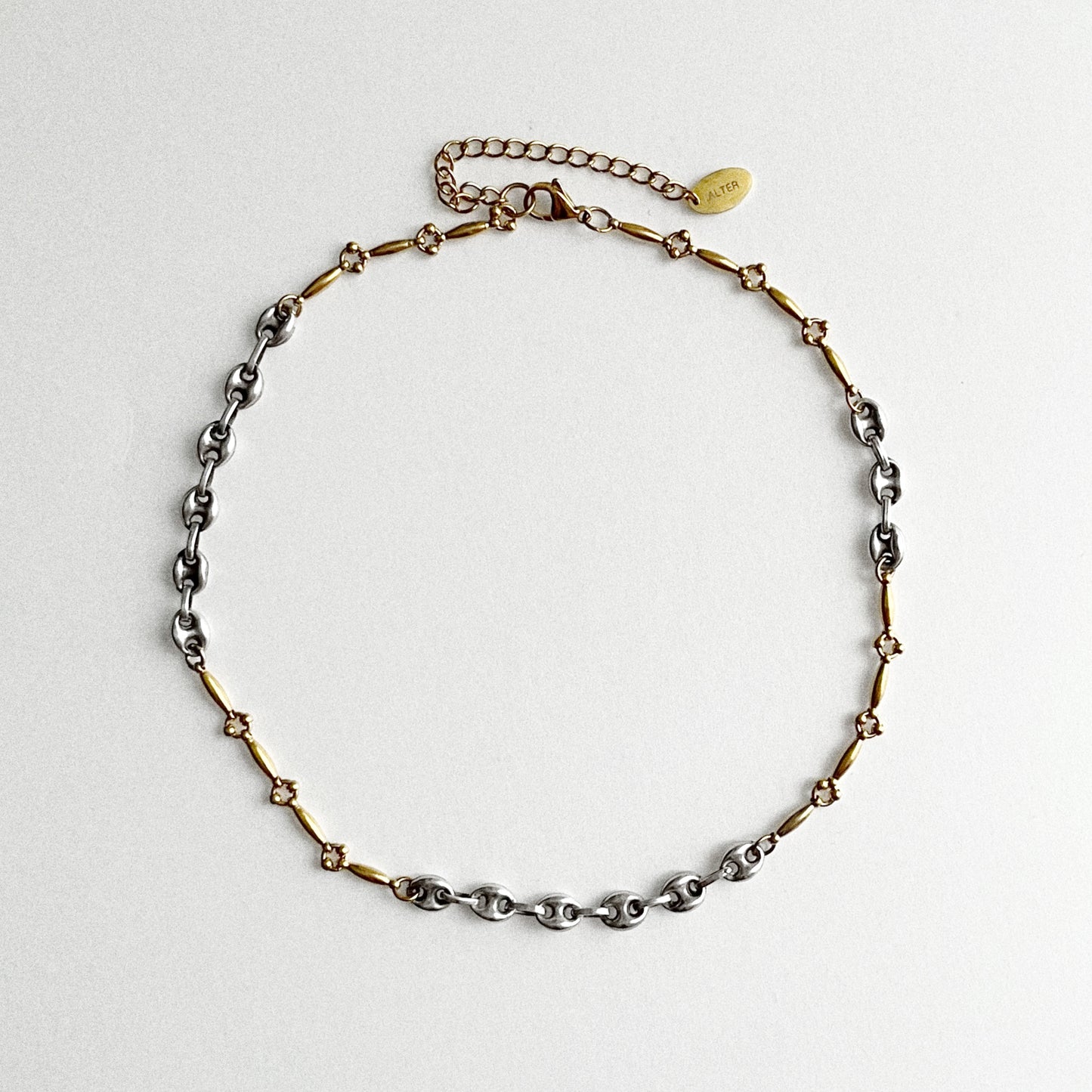 Collier - Mailles mixtes