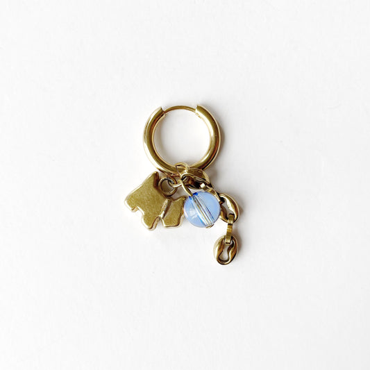 Boucle d'oreille doggo - 1