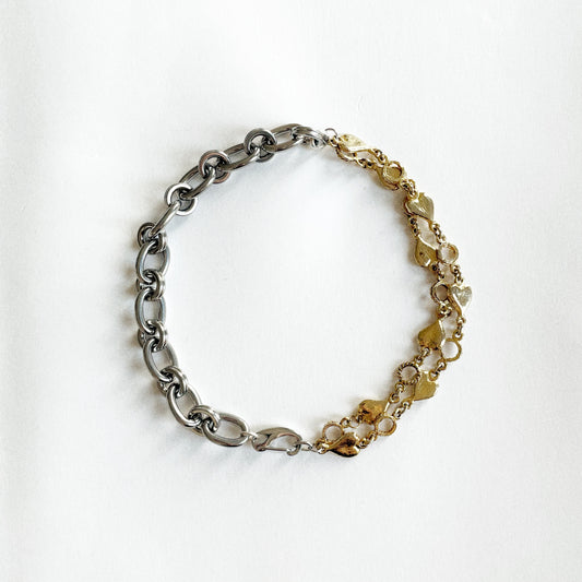 Collier mix coeurs
