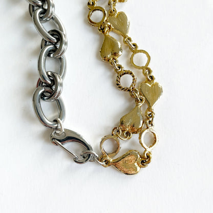 Collier mix coeurs