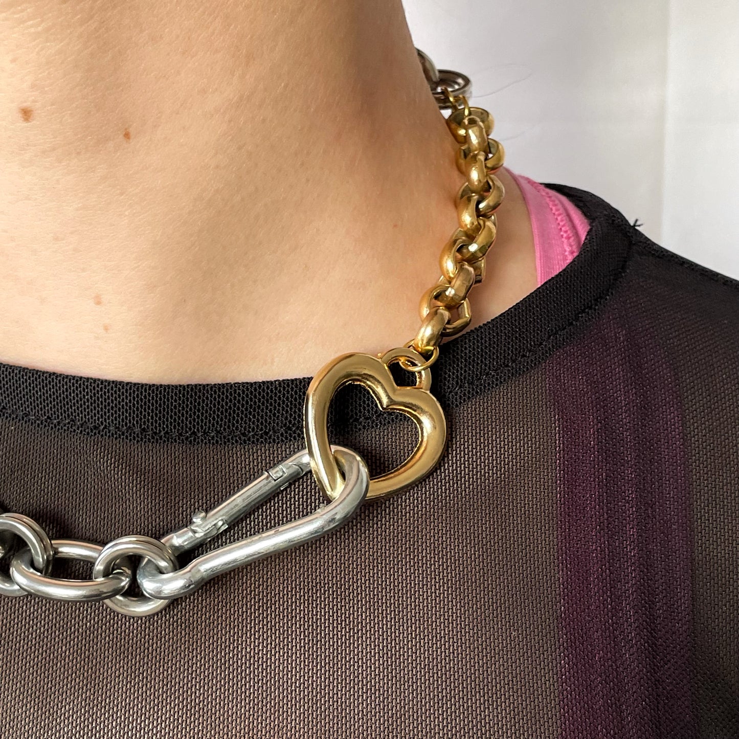 Collier Coeur Bayard