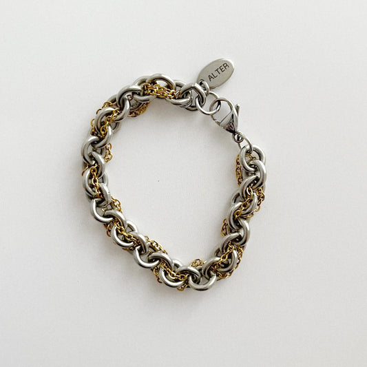 Bracelet - Tressage sur argent 925