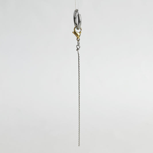 Boucle d'oreille - Plaqué or & argent 925